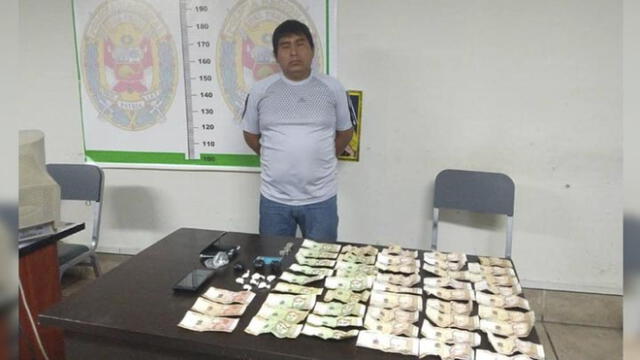 Intervienen a taxista que vendía droga a delivery en Arequipa 
