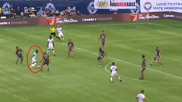 Yordy Reyna y su golazo 'maradoniano' en la MLS [VIDEO]