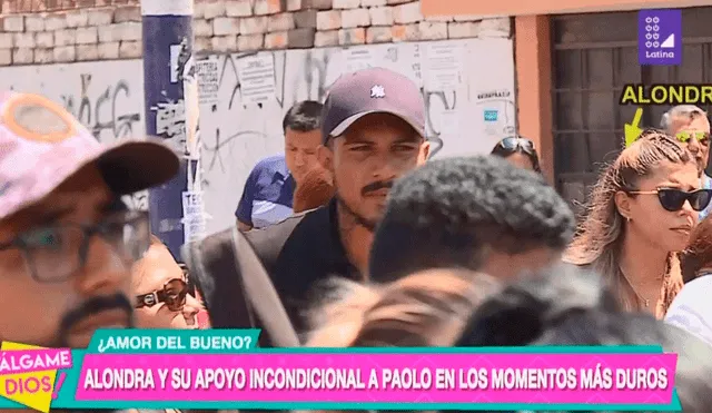 Alondra García Miró acompañó a Paolo Guerrero en todo momento tras fuerte pérdida