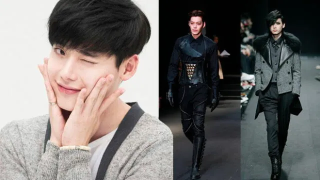 Lee Jong Suk al igual que otros actores famosos inició su carrera en el mundo del modelaje.