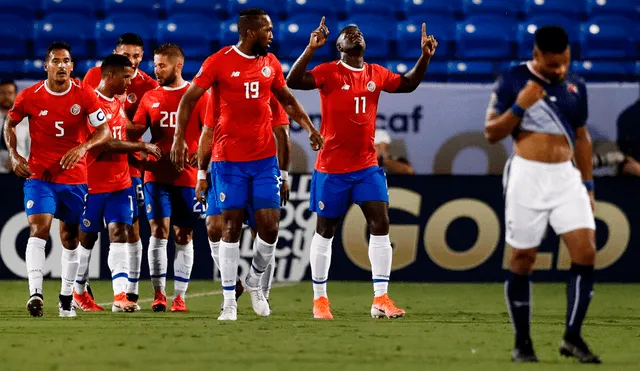 Costa Rica venció 2-1 a Bermudas y es líder del Grupo B de la Copa de Oro 2019. | Foto: EFE