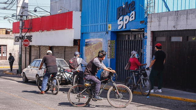 Salir a correr o montar bicicleta como actividades físicas, se encuentran prohibidas en Arequipa.