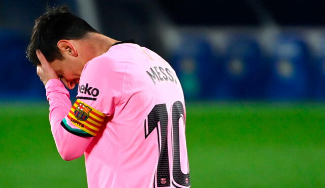 Lionel Messi ha jugado 946 minutos en total y solo ha anotado en cuatro partidos. Foto: EFE