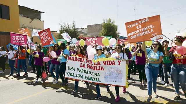 Marcha por la vida y contra el aborto se realizará este sábado en Arequipa 