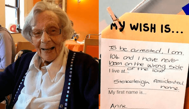 Abuela de 104 años cumplió su 'lista de deseos', pero le faltaba lo impensado [VIDEO]