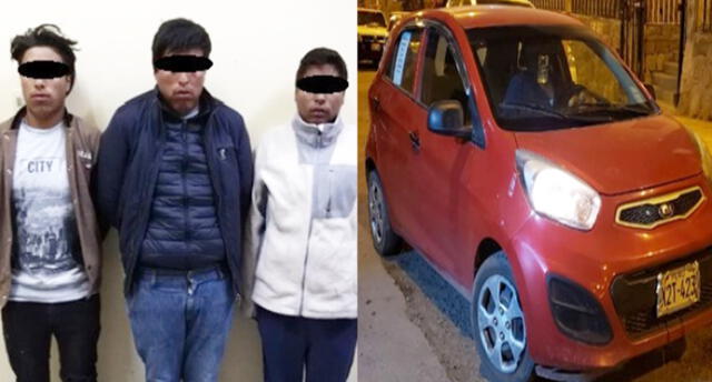 Taxista salva de morir tras ser asaltado por banda criminal en Cusco