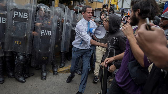 Marcha convocada por Guaidó es reprimida con gases lacrimógenos [VIDEO]