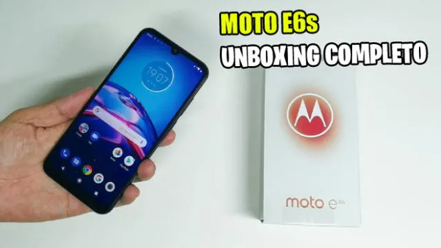 Este es el nuevo Moto E6s, el teléfono económico de la familia de Motorola. Foto: Daniel Robles