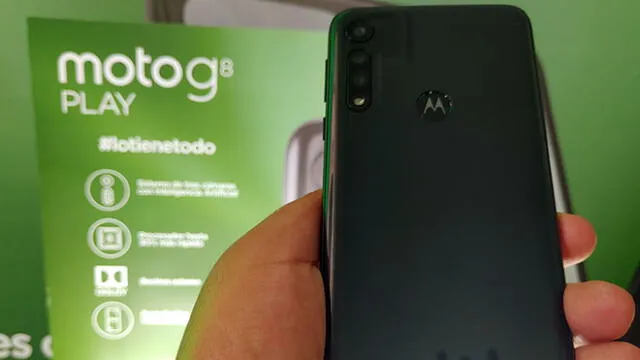 Motorola Moto G8 Play.