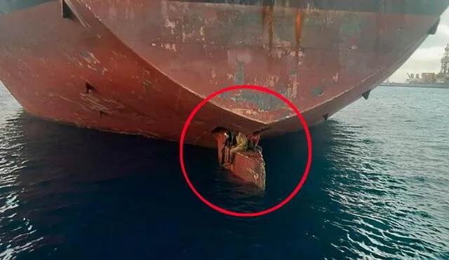 No es la primera vez que las autoridades españolas se encuentran con polizones escondidos en lugares peligrosos de un barco en el puerto de Gran Canaria. Salvamento Marítimo de España