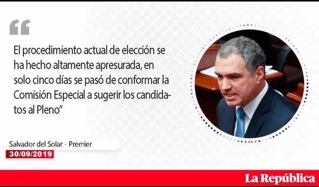 Salvador del Solar: las frases del premier antes y después de su participación en el hemiciclo [VIDEO]