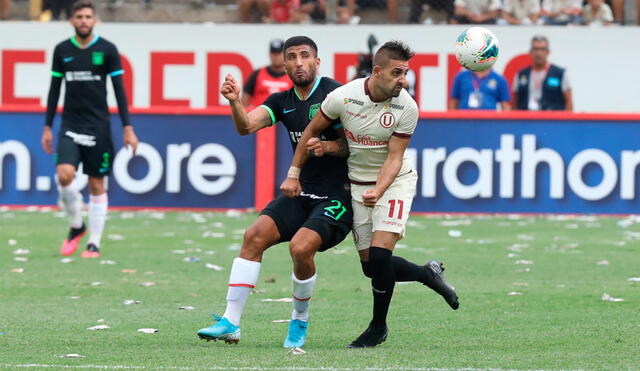 Alianza Lima y Universitario se enfrentaron solo una vez en el 2020. Foto: La República
