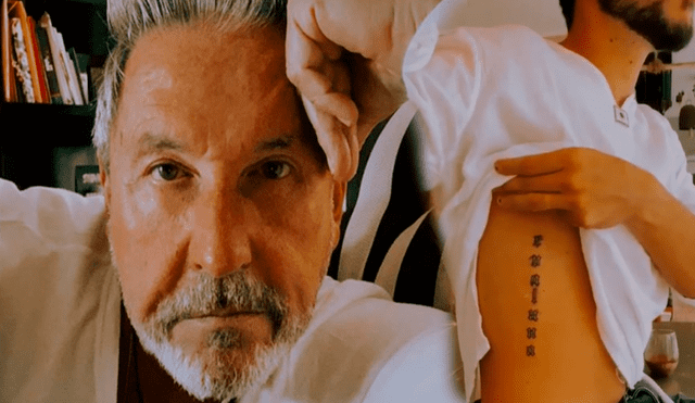 Ricardo Montaner y su insólita reacción al ver el tatuaje de Camilo Echeverry con el nombre de Evaluna Montaner