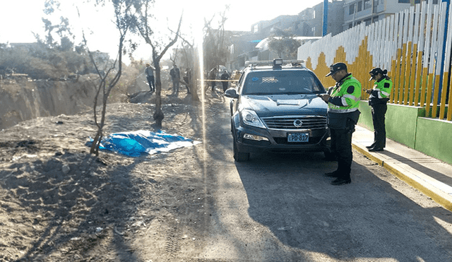 Mujer encontrada en terral habría sido asesinada y violada por su conviviente en Arequipa