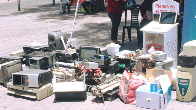 reciclaje de aparatos electrónico