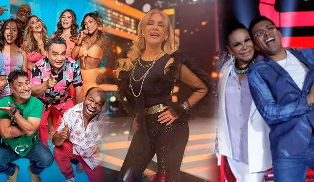 Gisela Valcárcel saluda a programas de su competencia por un gran 2022 de variedades. Foto: difusión/ATV/Latina/Instagram Gisela