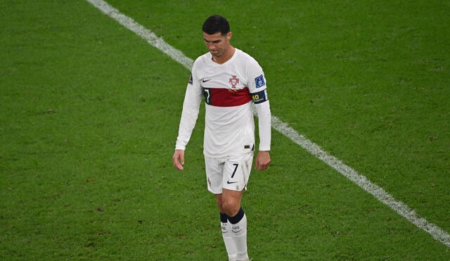 Cristiano Ronaldo tiene el récord de marcar en todos los mundiales que jugó. Foto: AFP