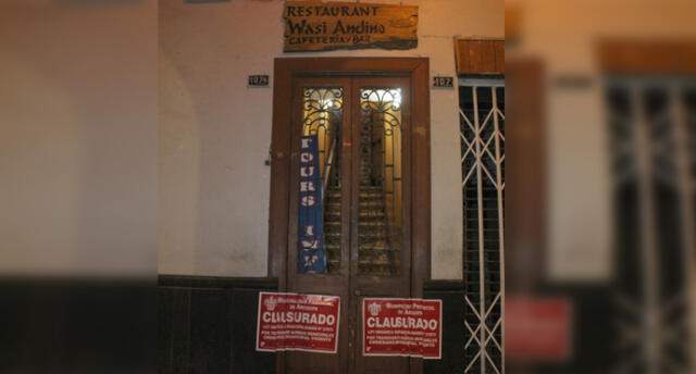 Clausuran restaurantes Arequipa