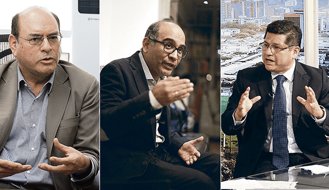 Alerta. César Landa, Yván Montoya y Eduardo Vega piden a candidatos al TC, elegidos por la mayoría en el Congreso, retirarse para evitar elección ilegítima.
