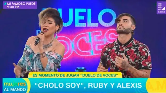 Ruby Palomino opacó a Alexis Descalzo con su potente voz en vivo [VIDEO]