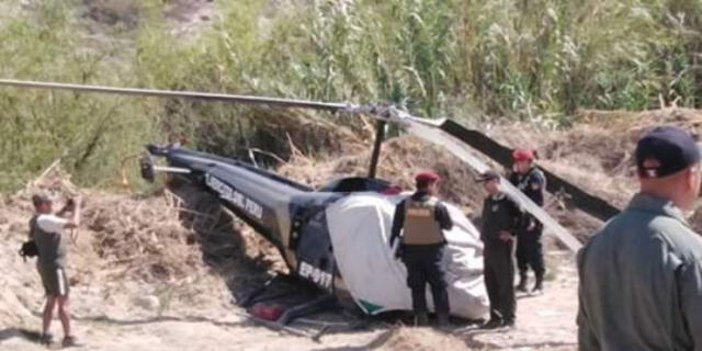Moquegua: Falla mecánica habría provocado caída de helicóptero de instrucción del Ejército