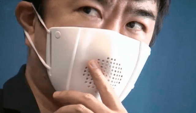 El precio de la mascarilla inteligente es de 40 dólares aproximadamente y primero se venderá en Japón. Foto: Cubasi.