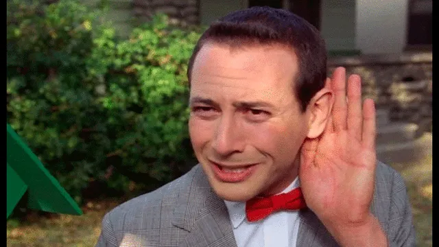 Pee Wee Herman, personaje de Paul Reubens que inspiró a Bob Esponja. Foto: Warner Bros.