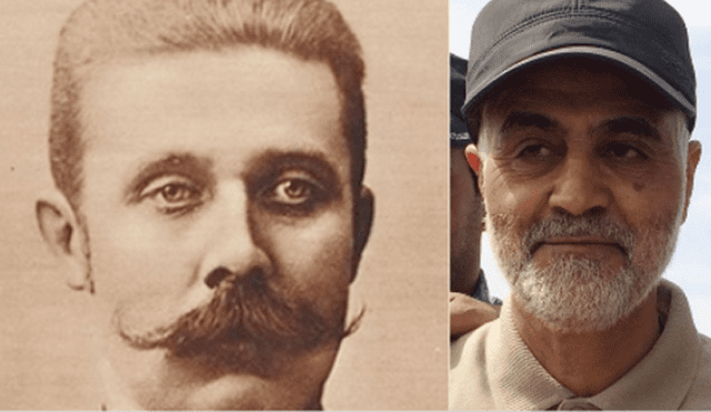 Las muertes de Francisco Fernando y Qassem Soleimani podrían tener algo en común con el paso de la historia.