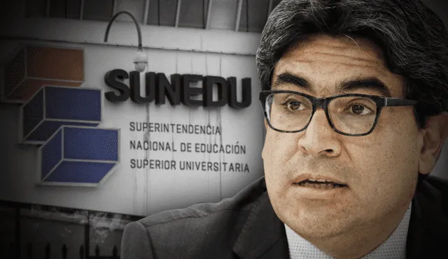 Martín Benavides fue jefe de la Sunedu cuando licenciaron a las filiales de la UTP y UPAL, procesos cuestionados por el Congreso. Composición: Gerson Cardoso/La República.