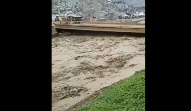 Desborde del Río Huaycoloro: aguas rebasaron Campoy y llegan a Acho | FOTOS