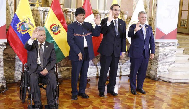 Comunidad Andina celebró 50 años en Palacio de Gobierno [FOTOS]