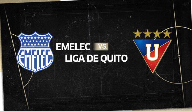 Emelec vs. LDU EN VIVO por la fecha 13 de la Liga Pro de Ecuador. | Composición de Fabrizio Oviedo