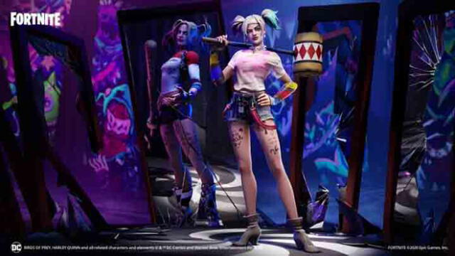 El battle royale ya anunció que el atuendo de Harley Quinn está de regreso. (Fotos: Fortnite)