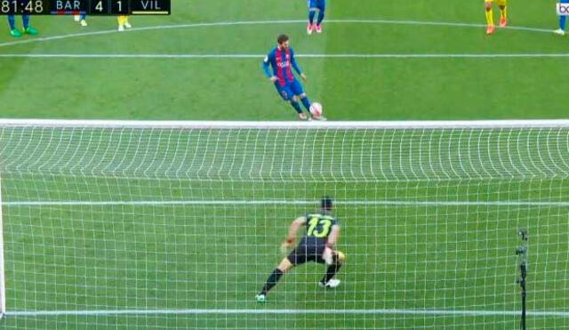 YouTube: Lionel Messi picó penal y anotó golazo ante el Villarreal [VIDEO]