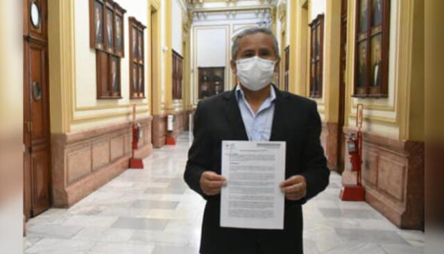 Congresista Raúl Machaca hace pedido a favor de Tacna.