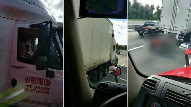 YouTube Viral: Conductor se queda viendo un camión, pero detalle lo deja sin palabras [VIDEO]