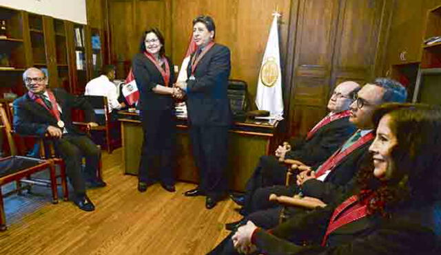 Reducir carga y terminar local en agenda de nueva presidenta de fiscales de Arequipa