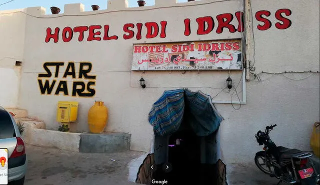 Desliza las imágenes para ver dónde queda ubica la ‘casa’ de Luke Skywalker en Star Wars. Foto: captura de Google Maps