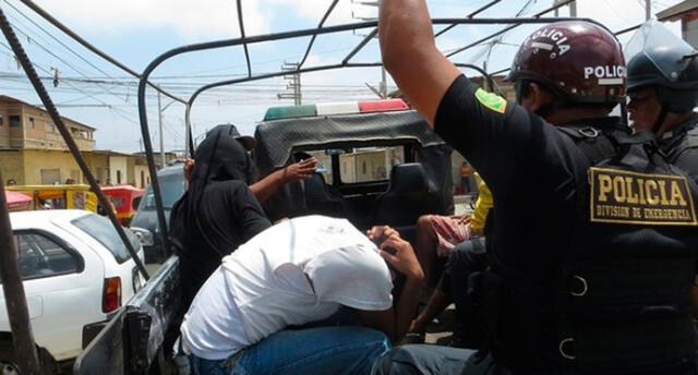 Tumbes: Sujeto golpea a policía por llevar a su pareja al hospital 