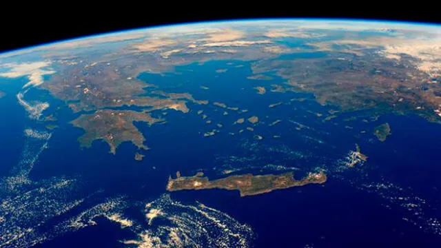 El continente perdido se encuentra enterrado bajo el sur de Europa. Parte de sus restos están a 1500 km de profundidad. Imagen: NASA.