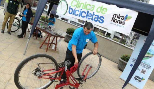 Municipalidad de Miraflores dictará clases gratuitas de reparación de bicicletas