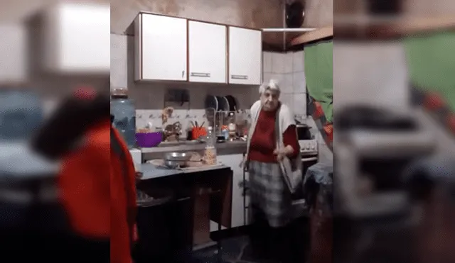 En Facebook, una abuela sorprendió con sus pasos de baile al ritmo de la canción “Que Tire Pa’ Lante” de Daddy Yankee.