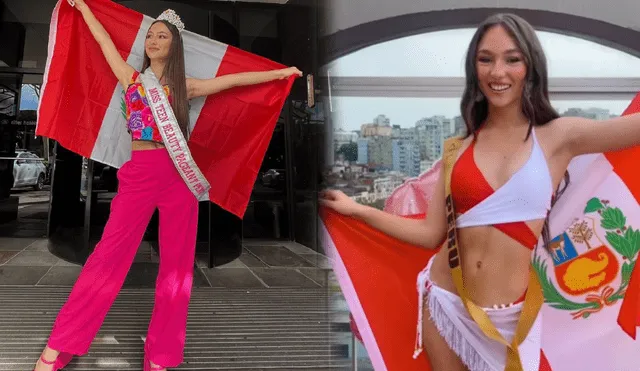 Ale Barnechea ganó la última edición del Miss Teen Beauty Global 2022. Foto: composición LR/ Instagram