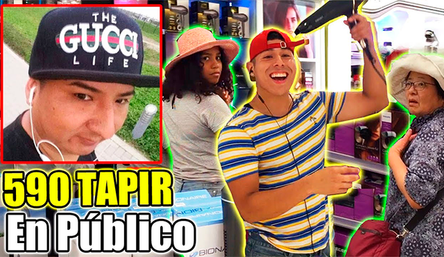 YouTube viral: peruano canta tema 'Tapir 590' por calles de Lima y así reaccionan los peatones [VIDEO] 