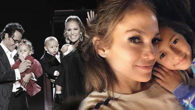 Jennifer Lopez muestra el increíble parecido de su hija con Marc Anthony