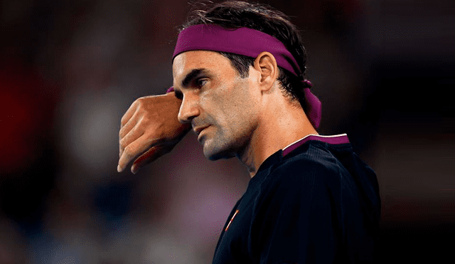 Roger Federer tras caer en el Australian Open - Foto: EFE