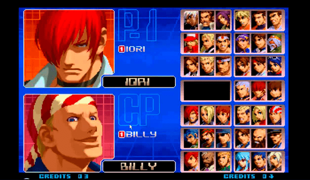 The King of FIghter 2002, junto a la KOF 98, uno de los títulos más aclamados de la serie. Imagen: SNK.