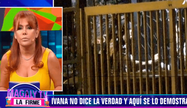 Magaly Medina se indigna con Ivana Yturbe y difunde comprometedor vídeo