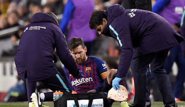 Preocupación en Barcelona: Lionel Messi terminó sentido tras duelo ante Valencia