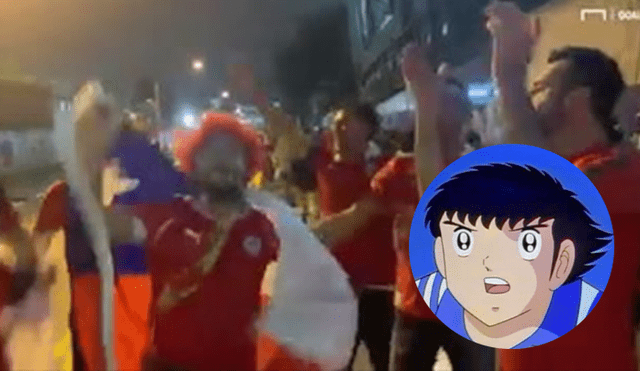 Chile vs. Japón: Hinchas chilenos llegaron al estadio insultando a Oliver Atom [VIDEO]